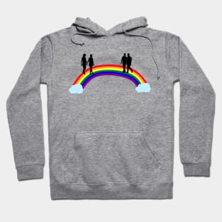 Rainbow bridge (dark version) Hoodie